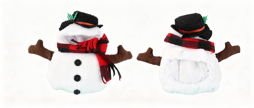 Frosty the Snow Pup Christmas Pet Costume | Holiday Dress-Up & Photo-Ready Dog Cosplay