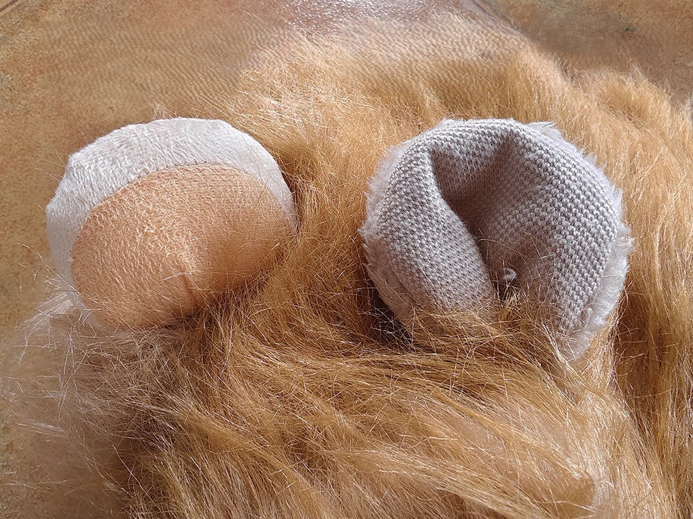 Dog Lion Mane Wig with Ears - Funny Pet Costume Headpiece with Tail Attachment